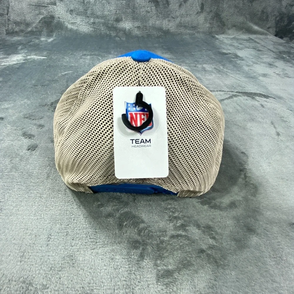 Detroit‎ Lions Hat Cap Snap Back Trucker One Size NFL Football Lion Mascot NEW